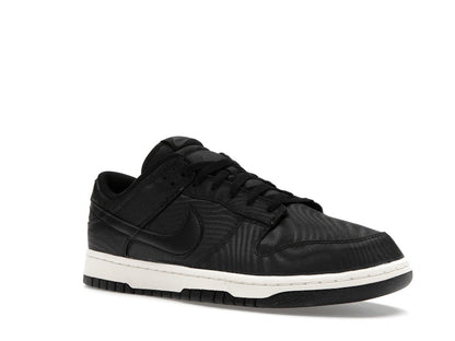 Nike Dunk Low Black Canvas