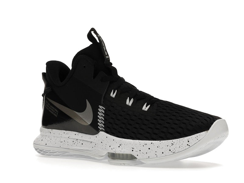 Nike LeBron Witness 5 Black Metallic Silver