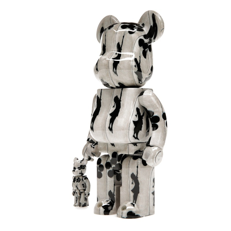 Bearbrick Flying Balloons Girl 100% & 400% Set