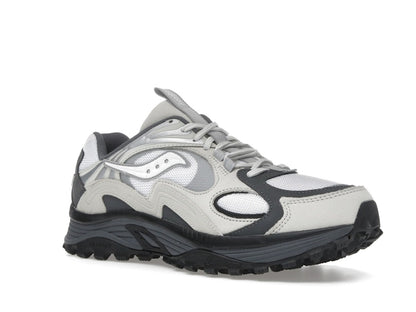 Saucony Grid Aura X Grey Pack White