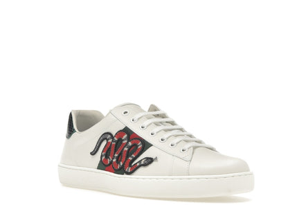 Gucci Ace Embroidered Snake