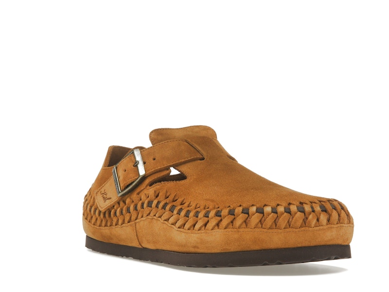 Birkenstock London Braided Shearling Kith Mink