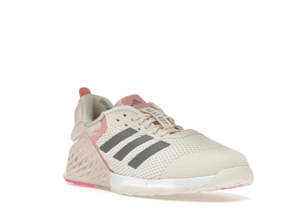 adidas Dropset 3 Chalk White Iron Metallic Semi Pink Spark (Women's)