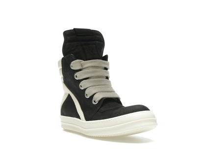 Rick Owens Geobasket Jumbo Lace High Black Milk (Women's)