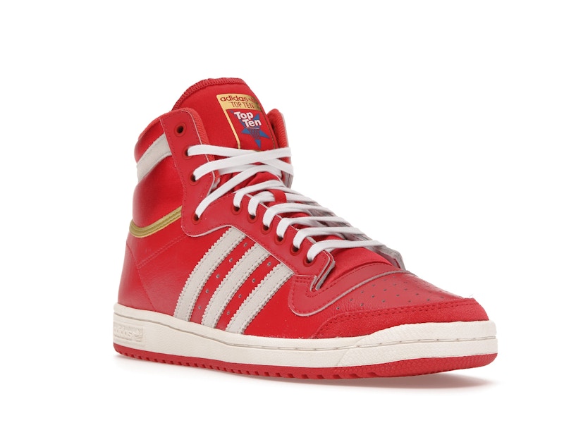 adidas Top Ten Hi Glory Red
