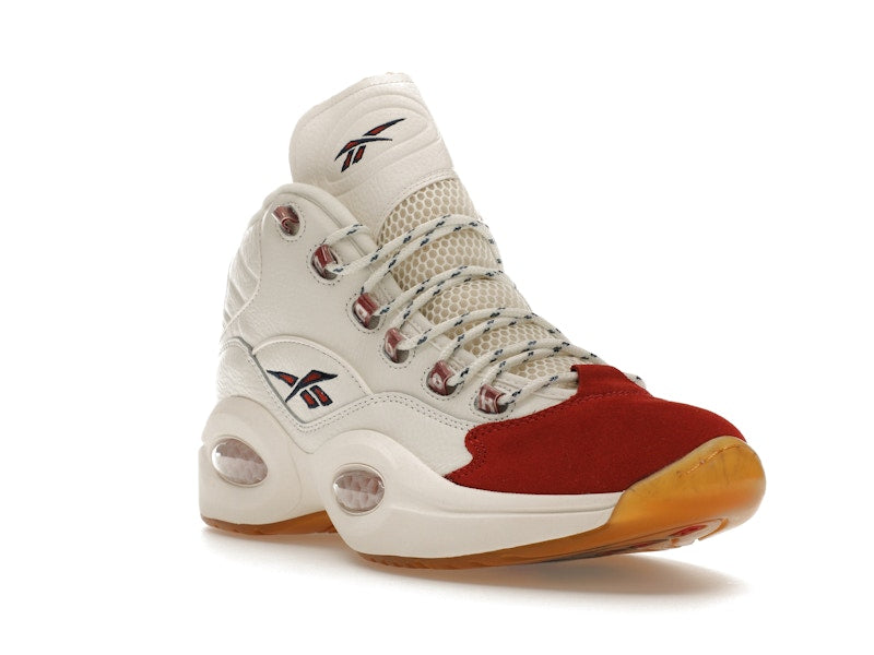 Reebok Question Mid Vintage Red Toe