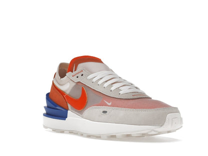 Nike Waffle One Pearl White Game Royal Rush Orange (Women's)
