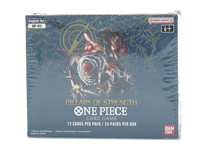 Bandai One Piece Card Game Pillars of Strength Booster Box (OP-03) (English)
