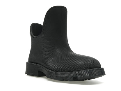 Burberry Marsh Round-Toe Ankle Boots Black