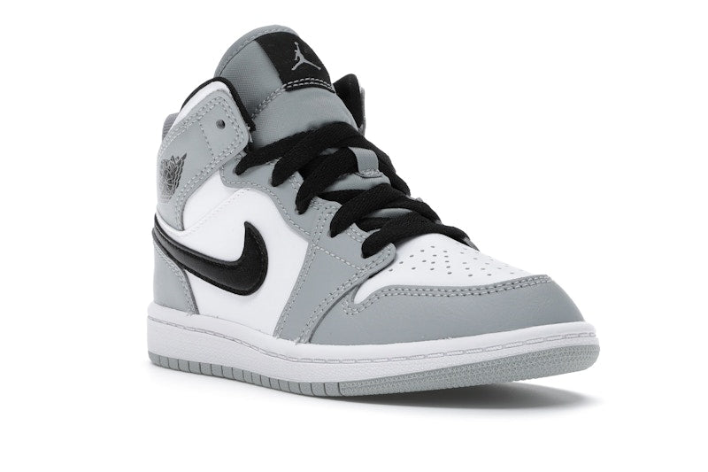 Jordan 1 Mid Light Smoke Grey (PS)