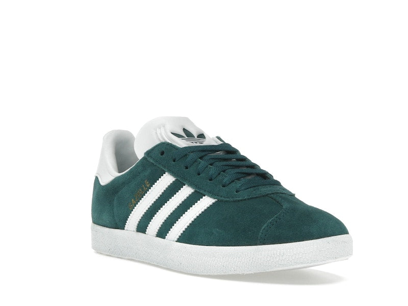 adidas Gazelle Mystery Green Cloud White Gold Metallic