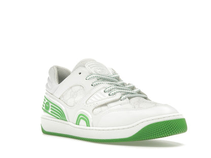 Gucci Basket Low White Demetra Green