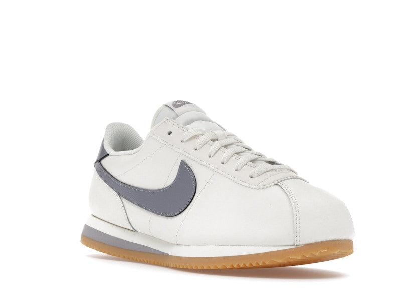Nike Cortez Leather Sail Gum Yellow Cement Grey