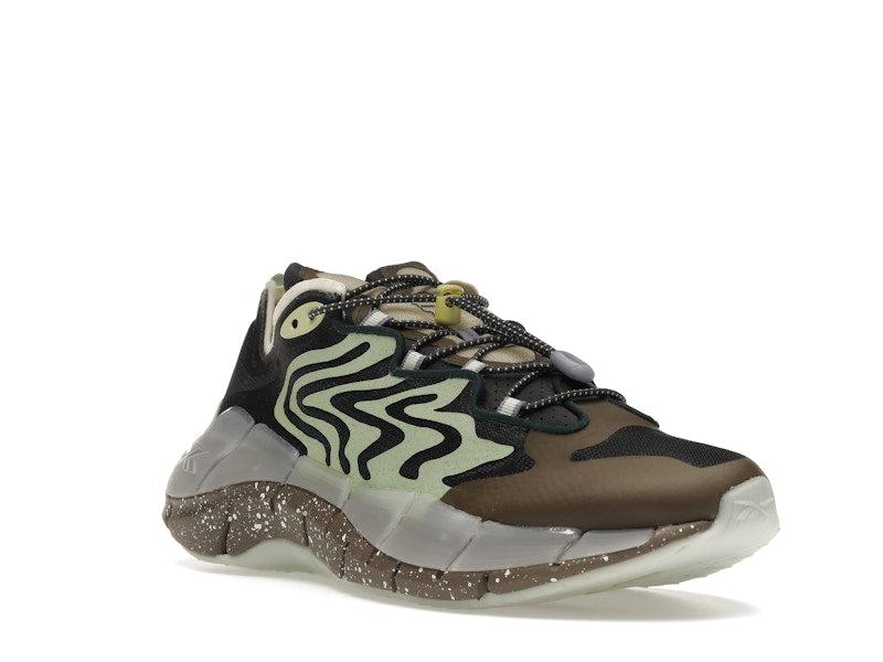Reebok Zig Kinetica II Brain Dead Grey Green