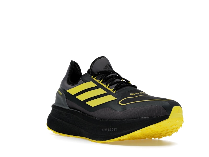 adidas Ultra Boost 5 Gore-Tex Carbon Black Grey Yellow