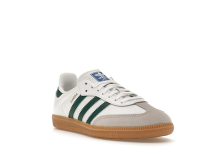 adidas Samba OG White Collegiate Green Gum (Kids)