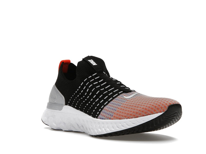 Nike React Phantom Run Flyknit 2 Black Team Orange