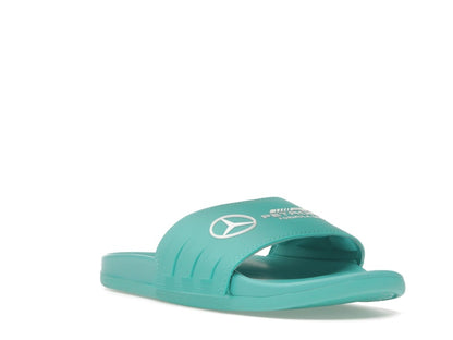 adidas Adilette Comfort Slides Mercedes-AMG Petronas Formula One Team Semi Mint Rush