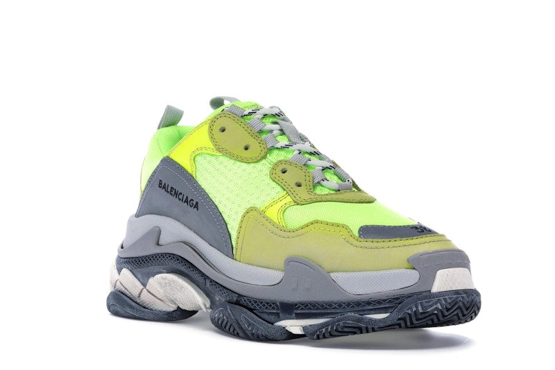 Balenciaga Triple S Neon Yellow (2018 Reissue)