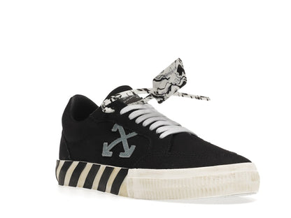 OFF-WHITE Vulc Low Black Light Blue Arrow
