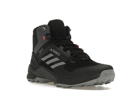 adidas Terrex Swift R3 Mid GTX Core Black Grey Solar Red