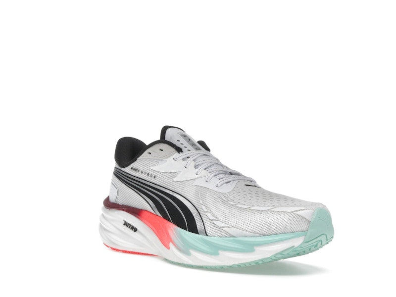 Puma Velocity Nitro 4 Hyrox White Mint Melt Glowing Red (Women's)