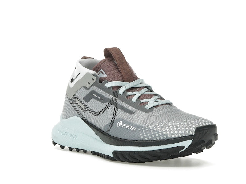 Nike React Pegasus Trail 4 Gore-Tex Light Smoke Grey Glacier Blue Football Grey Black (Women's)