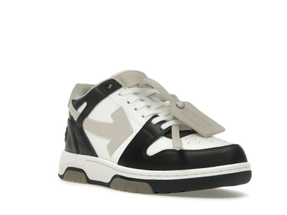 OFF-WHITE Out Of Office OOO Low Tops Black Beige