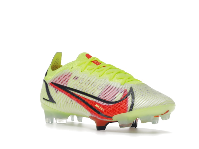 Nike Mercurial Vapor 14 Elite FG Volt Black Bright Crimson