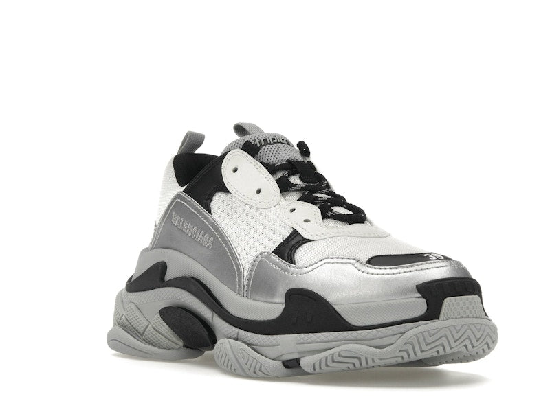 Balenciaga Triple S Grey Metallic