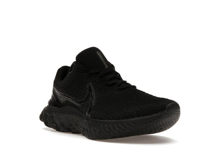 Nike React Infinity Run Flyknit 3 Triple Black