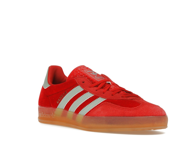 adidas Gazelle Indoor Better Scarlet Hazy Green (Women's)