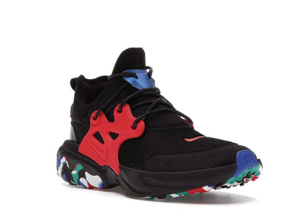 Nike React Presto Black Red Multicolor (GS)