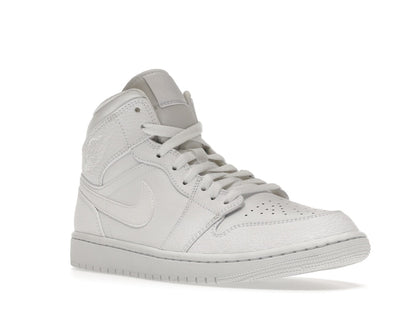 Jordan 1 Mid Triple White 2.0 (2020)