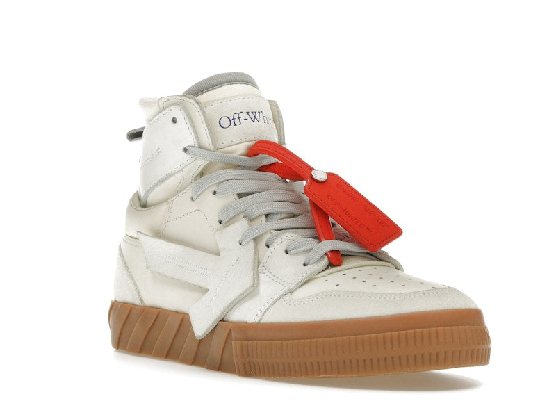 OFF-WHITE Floating Arrow High Top Vulc White Cream