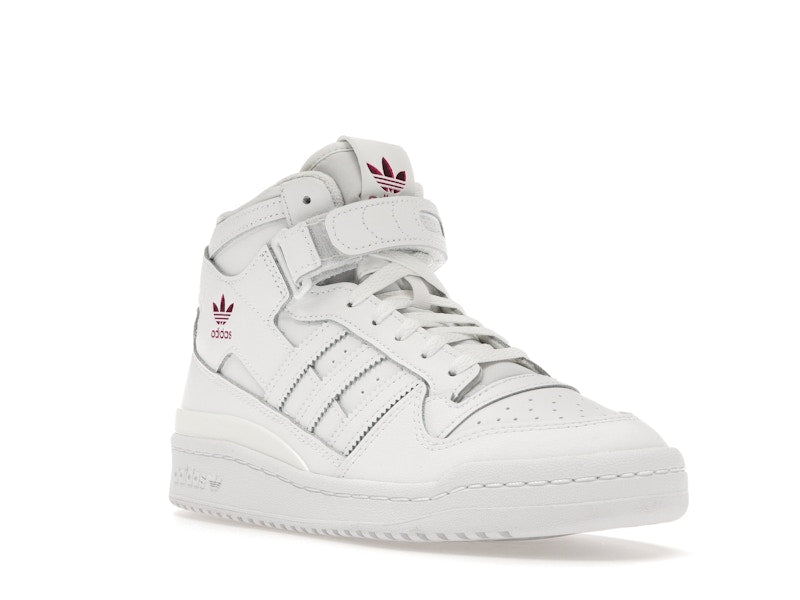 adidas Forum Mid White Shock Pink (Women's)