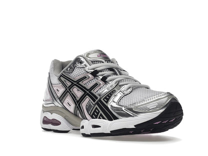 ASICS Gel-Nimbus 9 White Black Light Pink (Women's)