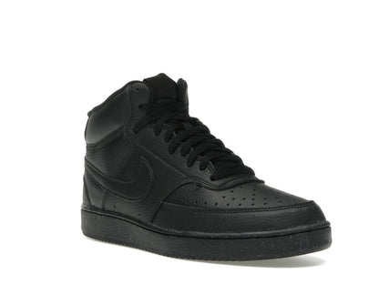Nike Court Vision Mid Next Nature Triple Black