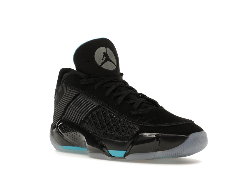 Jordan 38 Low Black Gamma Blue (Translucent Sole)