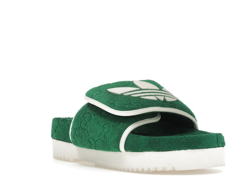 adidas x Gucci GG Platform Sandal Green