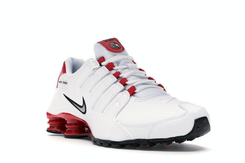 Nike Shox NZ White University Red