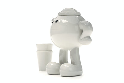 James Jarvis Glazed Porcelain Teapot White
