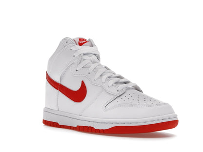 Nike Dunk High White Picante Red