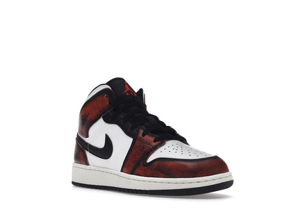 Jordan 1 Mid Wear-Away Chicago (GS)