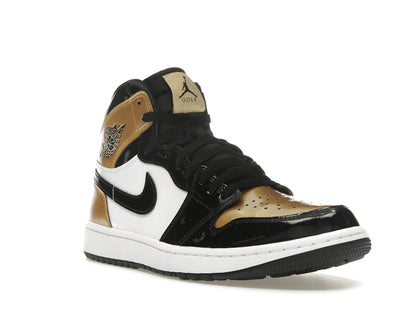 Jordan 1 Retro High Golf Patent Gold Toe