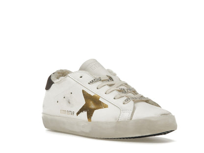 Golden Goose Super-Star Gold Star White Gold (Women's)