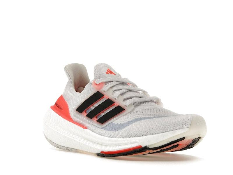 adidas Ultra Boost Light White Black Solar Red (Women's)