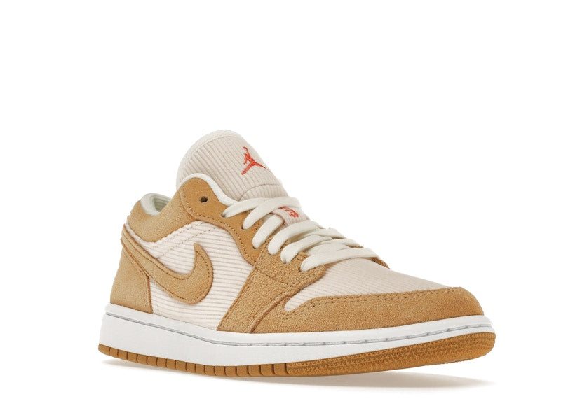 Jordan 1 Low SE Twine Orange Quartz Corduroy (Women's)