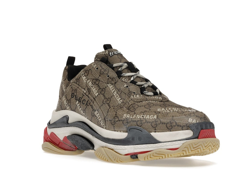 Gucci x Balenciaga The Hacker Project Triple S Beige