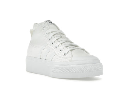 adidas Nizza Platform Mid Cloud White (Women's)